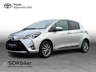 Ultra silver Brugt 2017 Toyota Yaris T2 Hatchback | 109.900 kr. (Lidt for dyr)