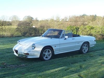 Hvid Brugt 1987 Alfa Romeo Spider Cabriolet | 148.000 kr.