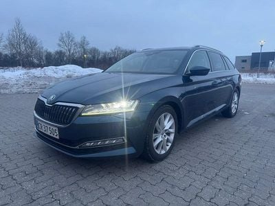 Brugt Skoda Superb Business Line 190 HK (139 kW) 2019 Blåmetal Stationcar