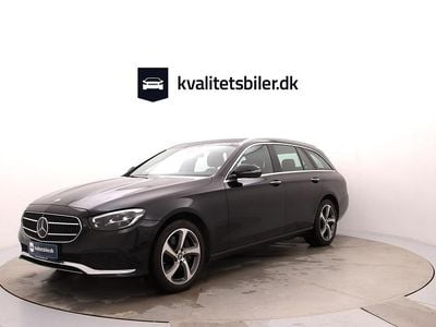 Brugt Mercedes E300 AMG line 320 HK (235 kW) 2022 Sort Stationcar