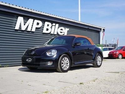 Sort Brugt 2016 VW Beetle Life Cabriolet | 179.900 kr. (God pris)