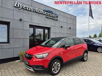 Brugt Opel Crossland X Innovation 110 HK (80 kW) 2017 Rød SUV