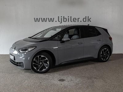 Grå Brugt 2020 VW ID.3 Pro Performance Hatchback | 169.800 kr. (God pris)