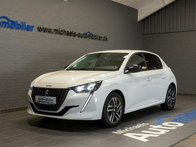 Hvid Brugt 2023 Peugeot 208 Allure Hatchback | 149.900 kr. (Fair pris)