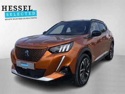 Orange Brugt 2022 Peugeot e-2008 GT SUV | 149.900 kr. (Super pris)
