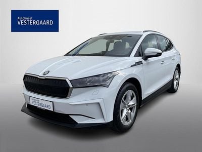 Hvid Brugt 2021 Skoda Enyaq iV SUV | 214.795 kr. (Lidt for dyr)