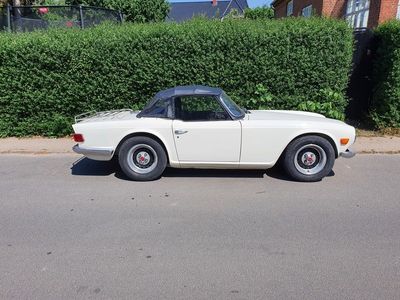 Rød Brugt 1970 Triumph TR6 Cabriolet | 125.000 kr.