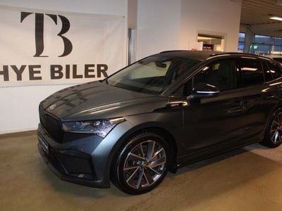 Gråmetal Brugt 2021 Skoda Enyaq iV SportLine SUV | 269.900 kr. (God pris)