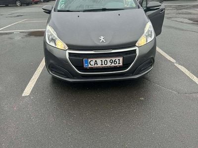 Brugt Peugeot 208 Active 100 HK (73 kW) 2018 Grå Hatchback