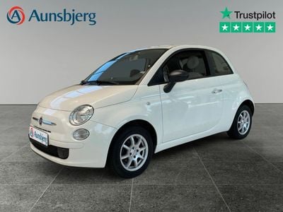 Hvid Brugt 2012 Fiat 500 Pop Hatchback | 54.500 kr. (Lidt for dyr)