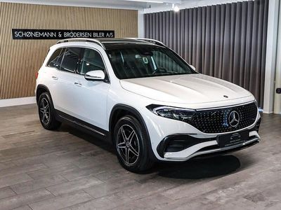 Hvid Brugt 2024 Mercedes EQB300 Premium SUV | 434.900 kr.