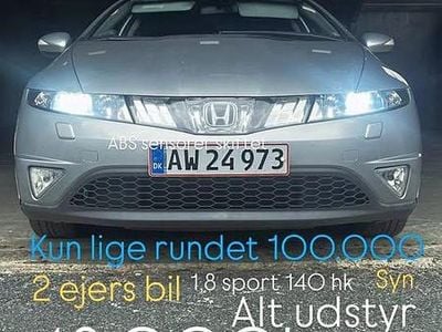 Brugt 2006 Honda Civic Sport Hatchback | 48.000 kr.