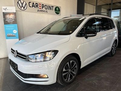 Brugt VW Touran IQ Drive 115 HK (84 kW) 2019 Hvid MPV