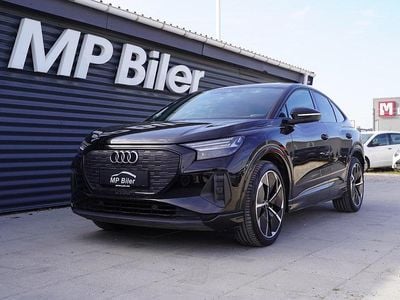 Sort Brugt 2023 Audi Q4 Sportback e-tron Advanced SUV | 369.900 kr.
