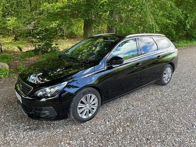 Brugt Peugeot 308 Allure+ 131 HK (96 kW) 2019 Sort Stationcar