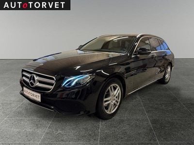 Brugt Mercedes E220 AMG line 194 HK (142 kW) 2018 Sort Stationcar