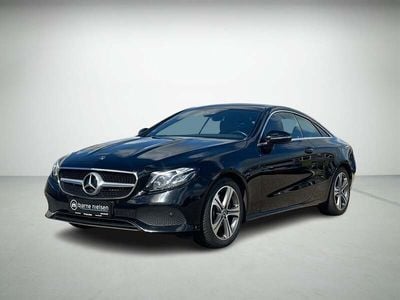 Sort Brugt 2018 Mercedes E220 Avantgarde Coupe | 359.990 kr.