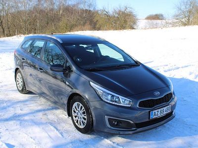 Brugt Kia Ceed Sportswagon Style 100 HK (73 kW) 2016 Grå Stationcar