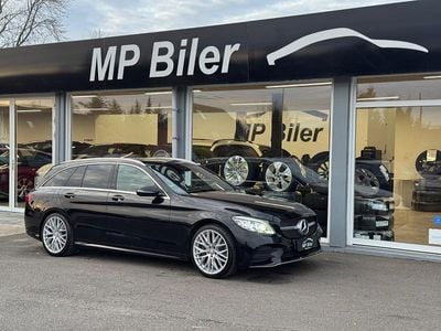 Sort Brugt 2019 Mercedes C300 AMG line Stationcar | 329.900 kr. (Dyr)