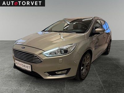 Sølvmetal Brugt 2015 Ford Focus Titanium Hatchback | 67.700 kr. (Fair pris)