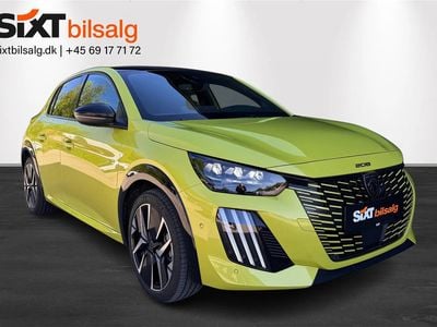 Gul agueda Brugt 2024 Peugeot e-208 GT Hatchback | 184.900 kr. (Fair pris)