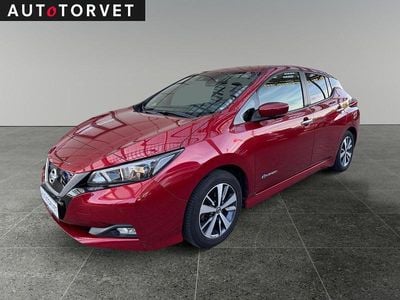 Rødmetal Brugt 2018 Nissan Leaf N-Connecta Hatchback | 89.700 kr. (Dyr)