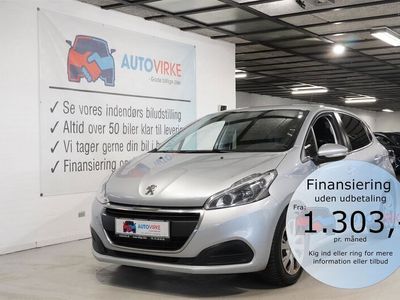 brugt Peugeot 208 1,6 BlueHDi Man.