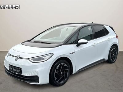 Hvid Brugt 2021 VW ID.3 Family Hatchback | 174.900 kr. (Fair pris)