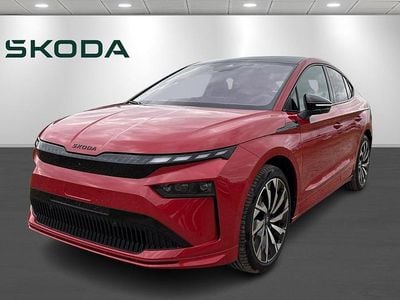 Rødmetal Brugt 2025 Skoda Enyaq iV SportLine SUV | 449.900 kr.