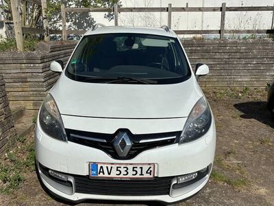 Hvid Brugt 2014 Renault Grand Scénic III Dynamique MPV | 40.700 kr. (God pris)