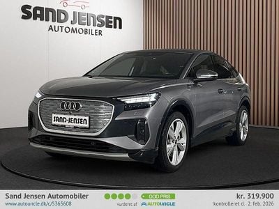 Gråmetal Brugt 2022 Audi Q4 Sportback e-tron S-Line SUV | 319.900 kr. (God pris)