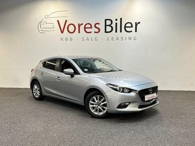 Sølvmetal Brugt 2019 Mazda 3 Vision Hatchback | 119.900 kr. (God pris)