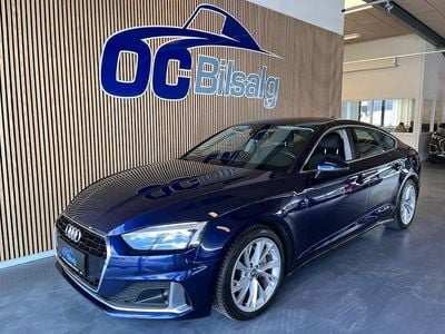 Brugt Audi A5 Sportback Advanced 190 HK (139 kW) 2020 Blåmetal Hatchback