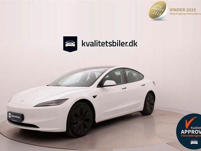 Brugt Tesla Model 3 Long Range AWD 366 kW (498 HK) 2024 Hvidmetal Sedan
