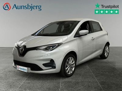 Hvid Brugt 2021 Renault Zoe Zen Hatchback | 117.500 kr. (God pris)