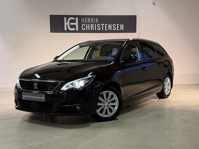 Sortmetal Brugt 2019 Peugeot 308 SW Style Stationcar | 109.900 kr.
