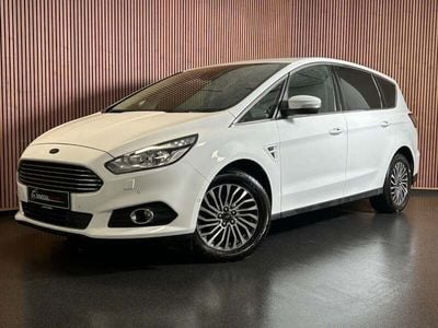 Hvid Brugt 2019 Ford S-MAX Titanium MPV | 254.995 kr. (Lidt for dyr)