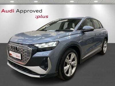 Blåmetal Brugt 2021 Audi Q4 e-tron S-Line SUV | 314.900 kr. (Fair pris)