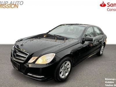 Sort Brugt 2011 Mercedes E220 Sedan | 49.900 kr.