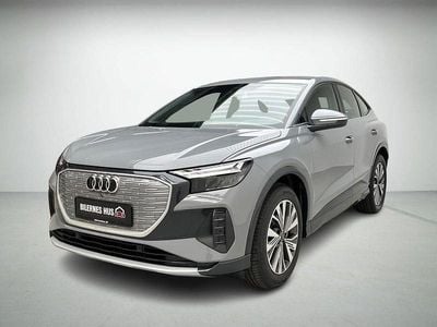 Grå Ny 2025 Audi Q4 Sportback e-tron SUV | 379.000 kr. (God pris)