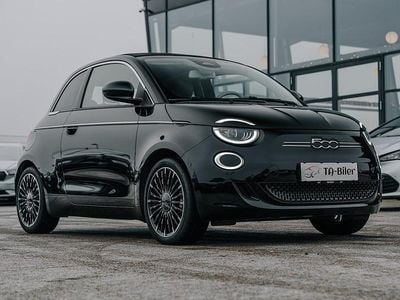 Sortmetal Brugt 2022 Fiat 500e La Prima Cabriolet | 169.900 kr. (Fair pris)