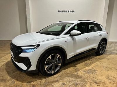 Hvid metal Brugt 2022 Audi Q4 e-tron S-Line SUV | 269.990 kr. (God pris)
