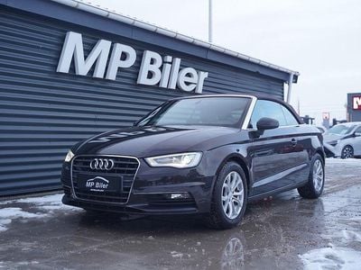 Brugt Audi A3 Cabriolet Ambiente 180 HK (132 kW) 2014 Sortmetal Cabriolet