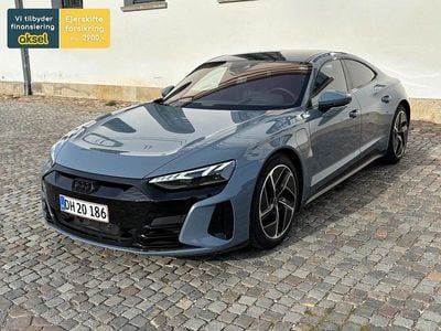 Grå Brugt 2022 Audi e-tron GT quattro Sedan | 550.000 kr. (Super pris)