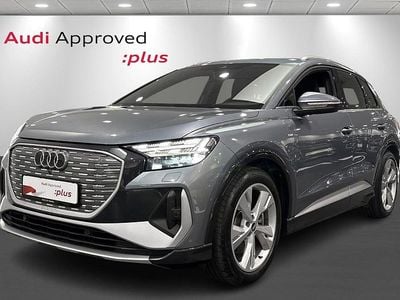 Blåmetal Brugt 2021 Audi Q4 e-tron S-Line SUV | 269.900 kr. (Fair pris)