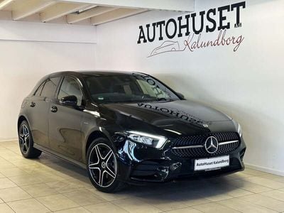 Sort Brugt 2021 Mercedes A250 AMG line Sedan | 299.900 kr. (Fair pris)