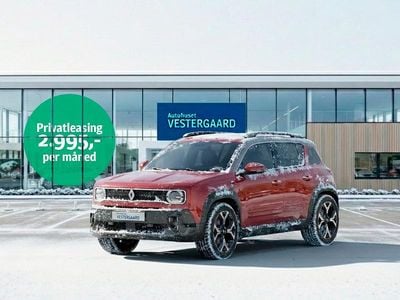 Ny Renault R4 Techno 110 kW (150 HK) 2026 Rød Hatchback