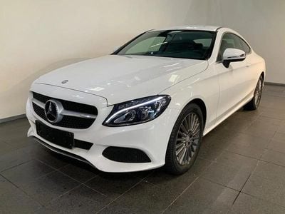 Hvid Brugt 2016 Mercedes C180 Coupe | 249.900 kr.