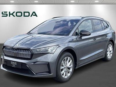 Gråmetal Brugt 2024 Skoda Enyaq iV SportLine SUV | 319.900 kr. (Dyr)