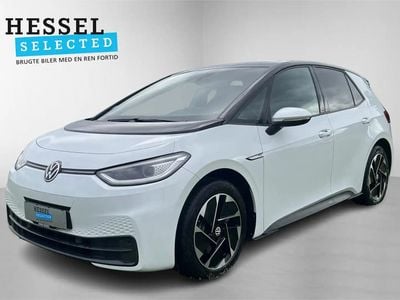 Glacier white metallic Brugt 2021 VW ID.3 Pro Performance Hatchback | 167.900 kr. (Fair pris)